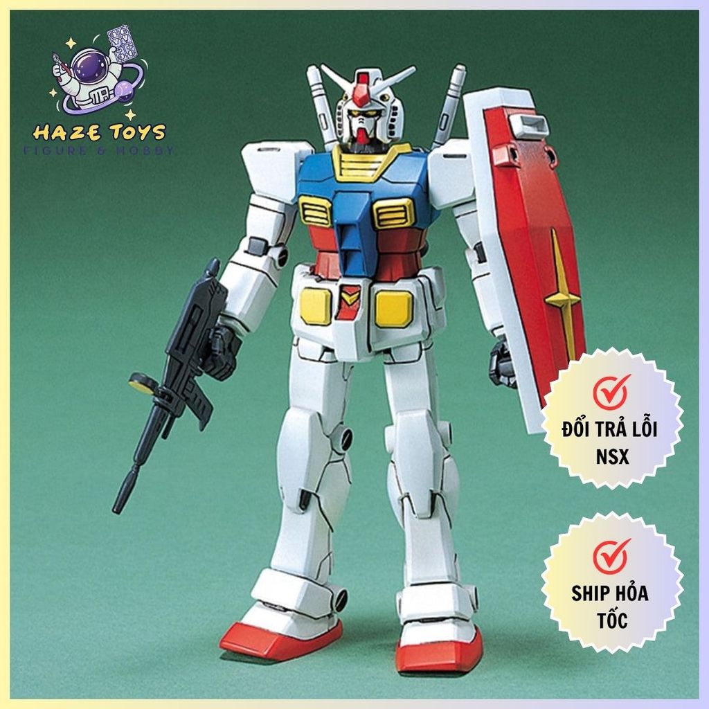 กันดั้มประกอบรุ่น Bandai FG 1/144 RX-78-2 GUNDAM
