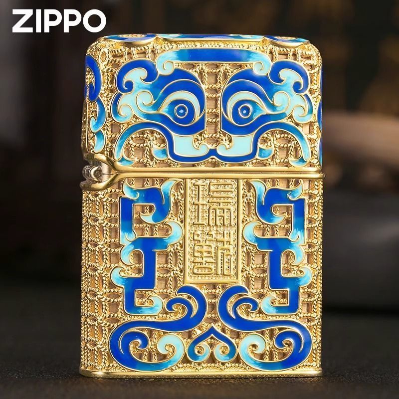 ไฟแช็กน้ำมัน Zippo กันลม พร้อมสารเรืองแสง