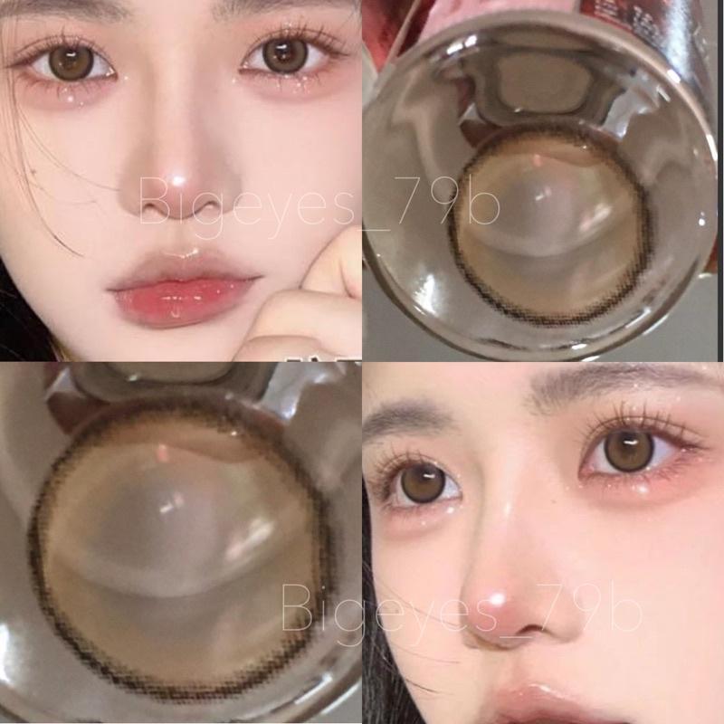 คอนแทคเลนส์เกาหลี CRL Brown, Gray ขนาดมินิ Miniกรองแสง สายตาปกติ สายตาสั้น