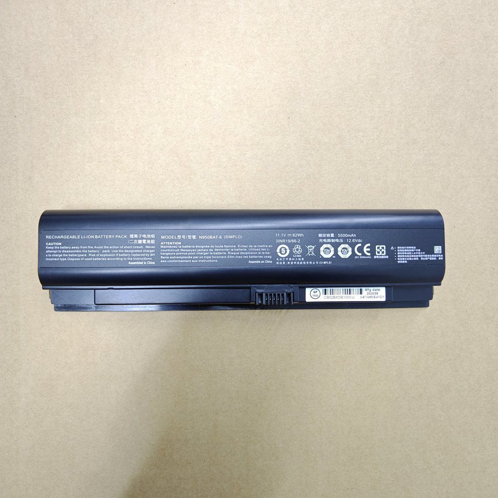 Original Shenzhou Ares ZX7-CP5S2 CP5SC ZX7-CP7S2 K690E-G N950BAT-6 battery