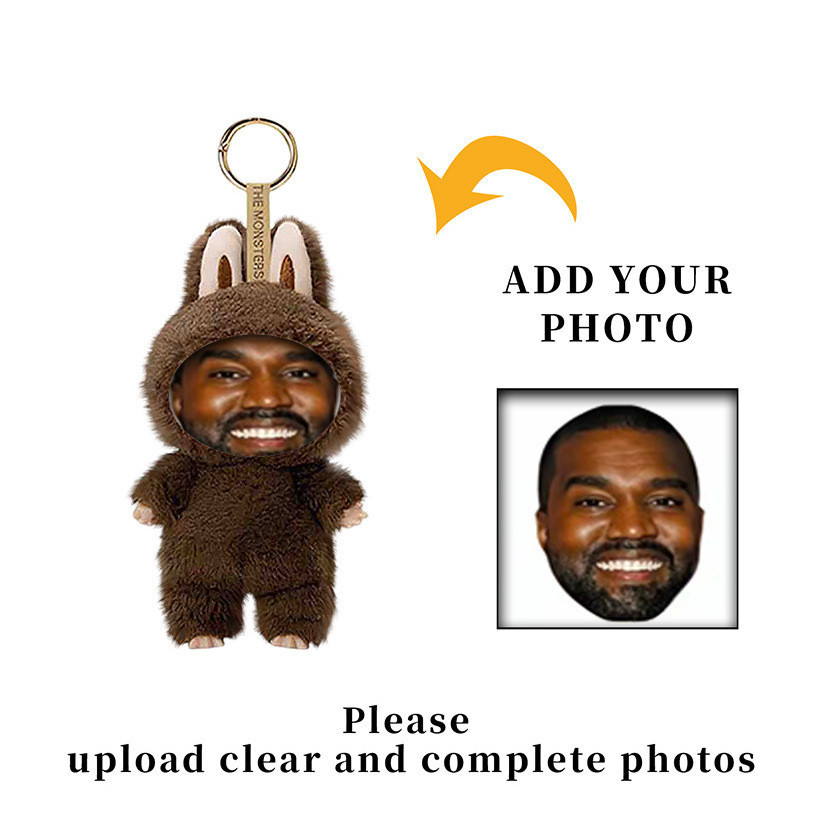 La ขายร้อน layeye Wool Cloth Friends ของขวัญตุ๊กตาตุ๊กตาพวงกุญแจอินเทรนด์เล่น Mystery Box One Piece 