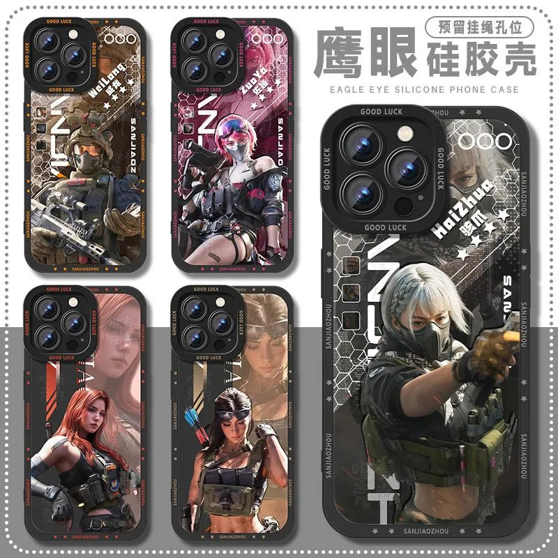 Delta Mobile เหมาะสําหรับ IQOONEO10 เคสโทรศัพท์ iqoo13/12/11/10 หมาป่าสีแดง neo9spro/8/7/6/5se Veyro