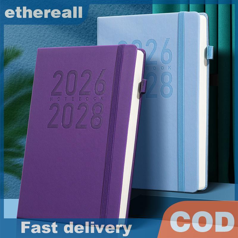 ETH ปฏิทินวางแผนรายเดือน 3 ปี 2026-2028-January To ธันวาคมไดอารี่เขียนสมุดโน้ตดีไซน์เรียบง่าย TH
