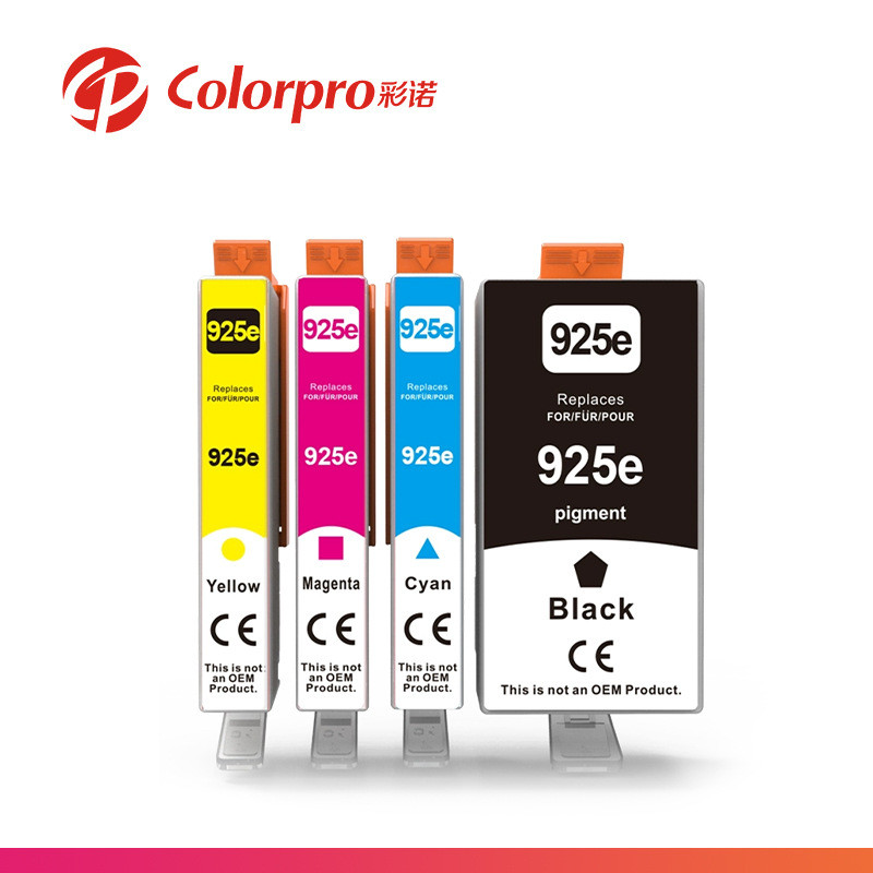 ใช้ร่วมกับตลับหมึก HP HP925e ตลับหมึกเครื่องพิมพ์ HP Officejet Pro 8120 All-in-One ตลับหมึก HP925 XL