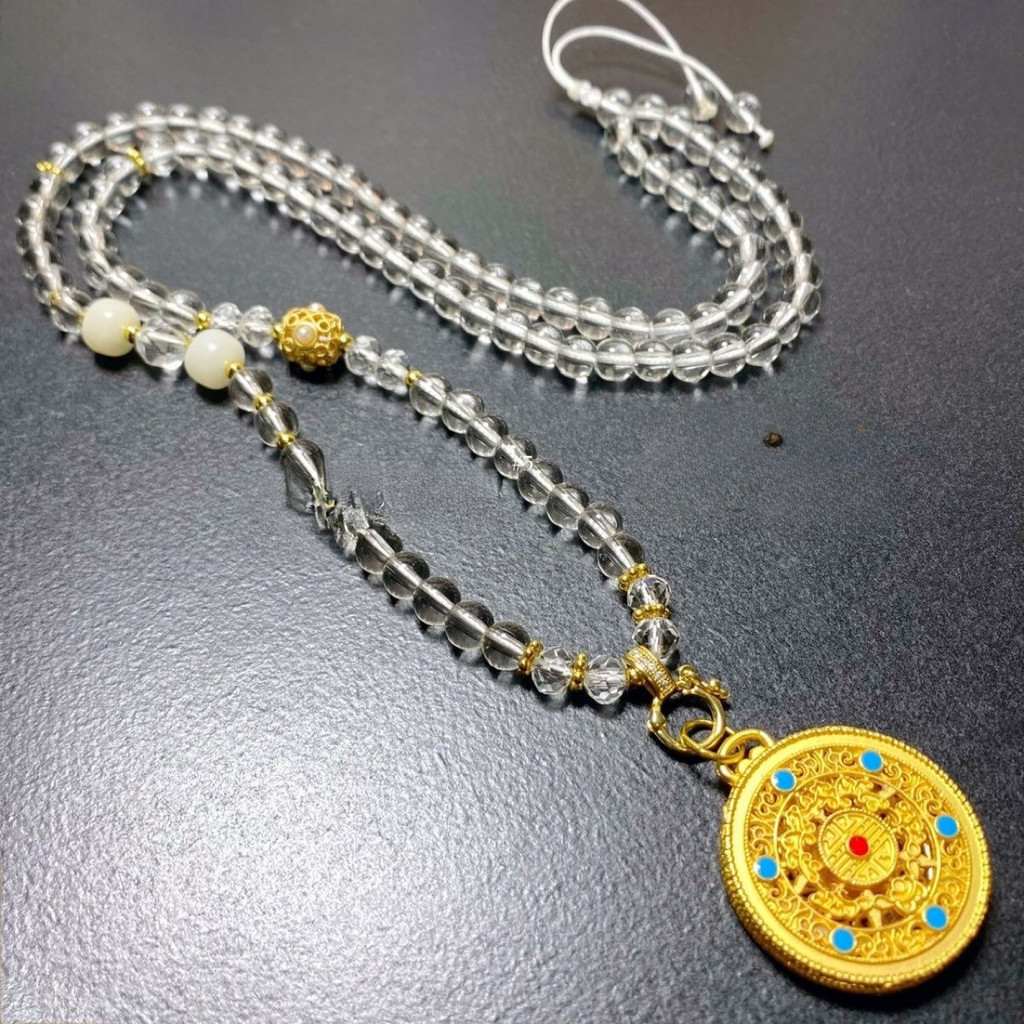 T Thailand Amulet Long Necklace