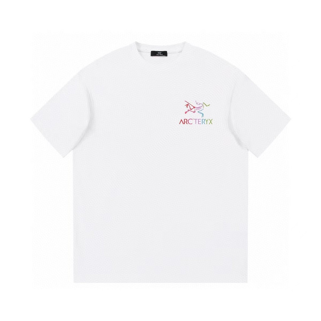 ARCTERYX/Archaeopteryx 2026 ต้นฤดูใบไม้ผลิสไตล์ใหม่เสื้อยืดแขนสั้นชายหญิงคู่สไตล์ผ้าฝ้ายแท้สีสันสดใส