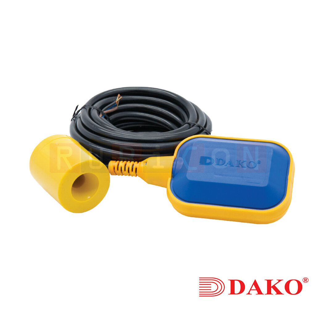 "DAKO" CF-A3.15 10M สวิทช์ลูกลอยทรงเหลี่ยม สายยาว 10 เมตร (FLOAT SWITCH ROUND SHAPE)