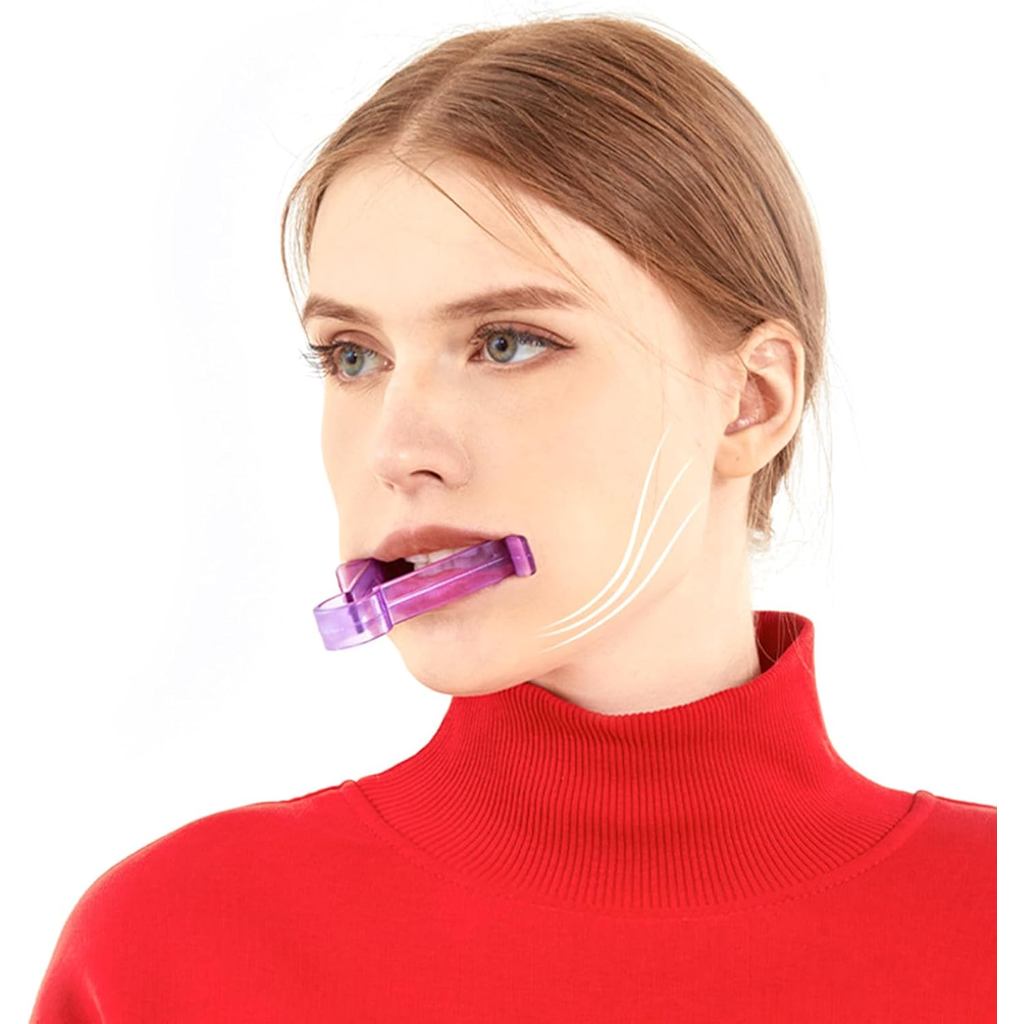 เครื่องออกกําลังกายขากรรไกรและใบหน้า | 3 ระดับความต้านทาน Jawline Exerciser เม็ดสําหรับผู้ชายและผู้ห