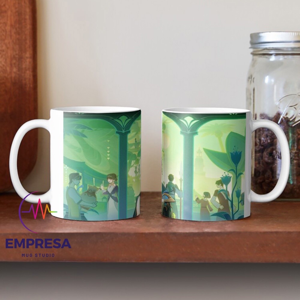 แก้วกาแฟ Alhaitham Genshin Impact Library