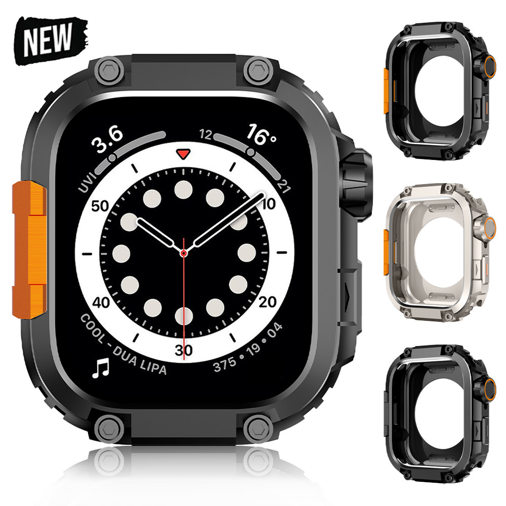 โลหะ Alloy Watchcase สําหรับ IWatch Series 11 46 มม.หรูหรา Protector Case Full Cover กรอบกันชนสําหรั