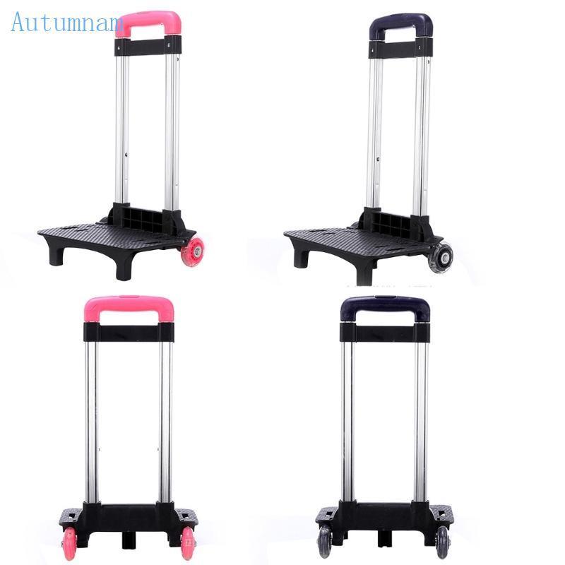 Backpack Trolley for School Bags Pet Bag 2-Wheel Foldable Trolley Cart Hand Cart