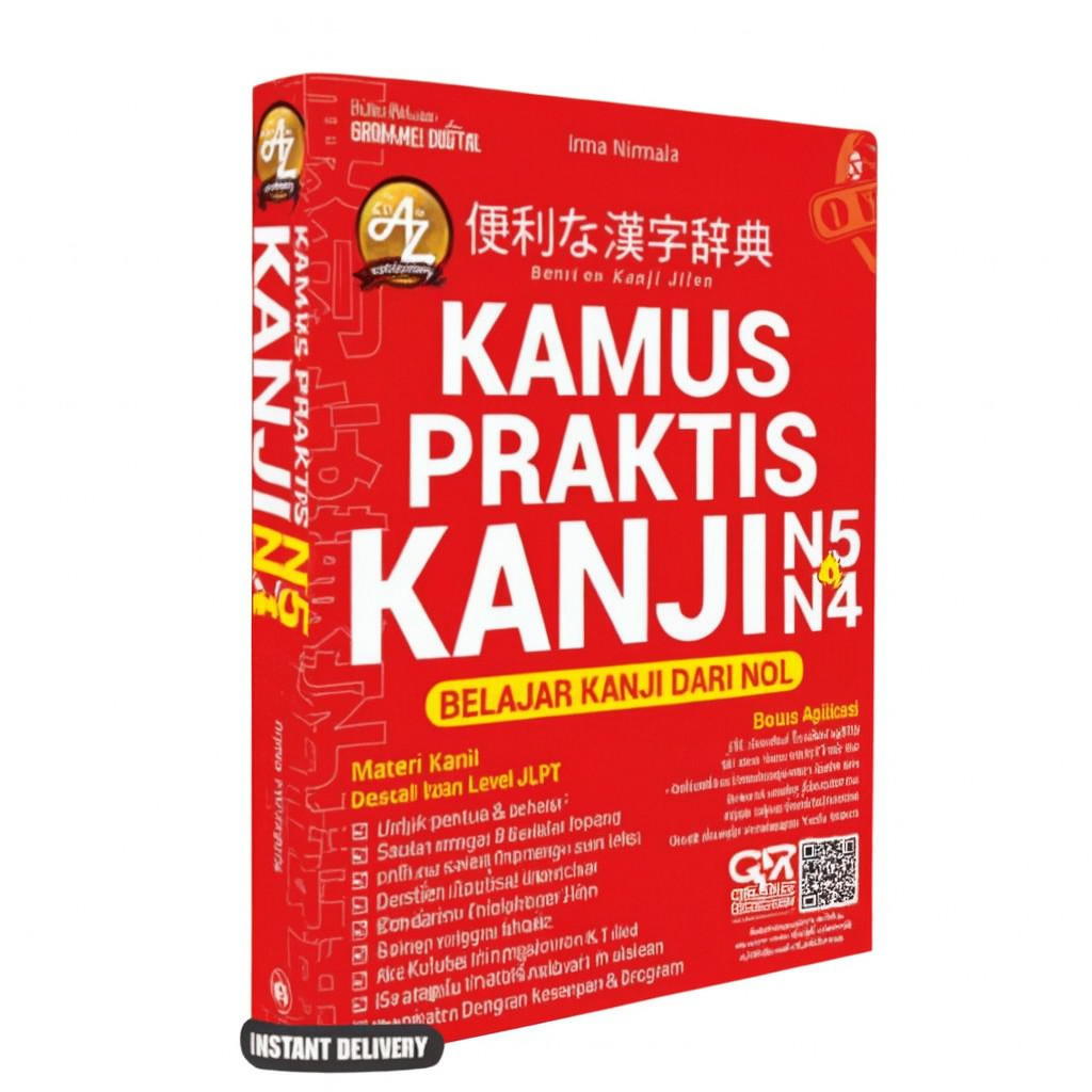 AL-ZAYYID JAPANESE LANGUAGE LEARNING BOOK PRACTICAL KANJI DICTIONARY N5-N4 LEARN KANJI จากศูนย์
