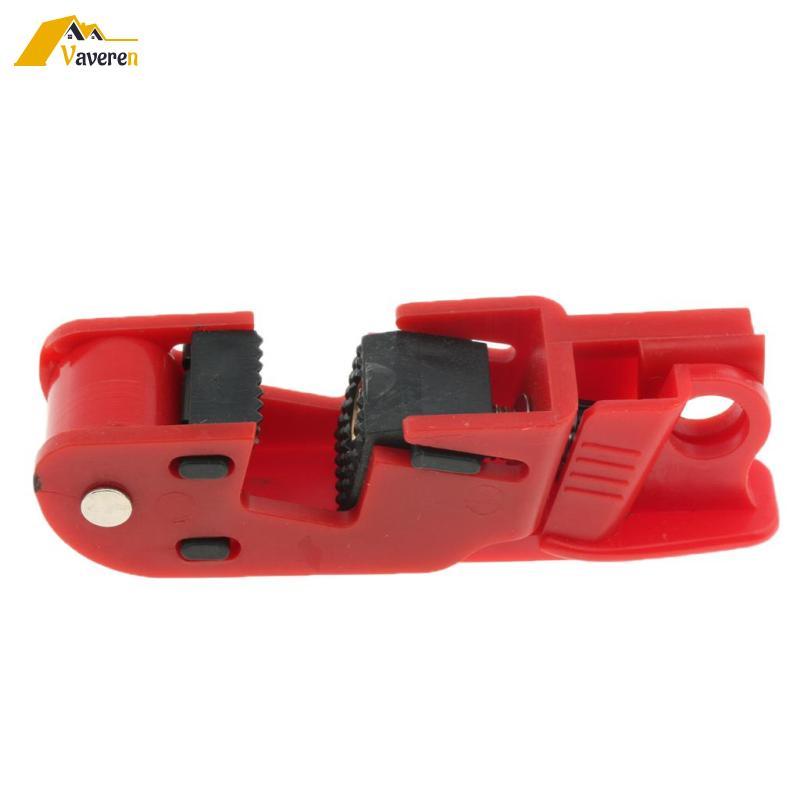 [Vaveren] Circuit Breaker Lockout Kit Breaker Lockout Kit Device Tagout Red Rosso 2# 1 ชิ้น