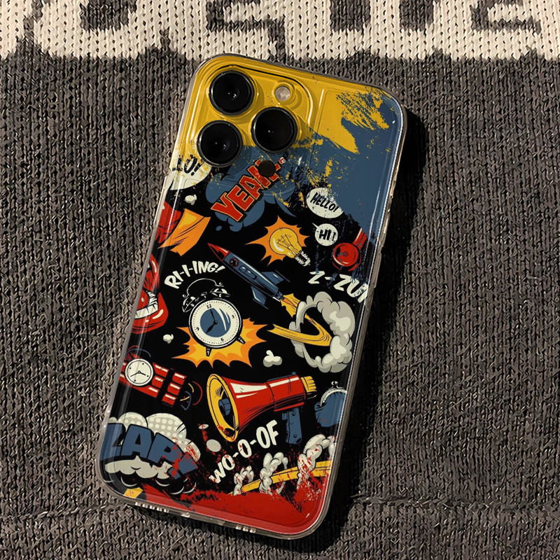 เคสโทรศั ดีไซน์สวยงาม ใช้ได้กับ iPhone 15 Pro Max, 15, 14 Pro Max, 14 Plus, 14 Pro และ 14-7 PlusTKK8