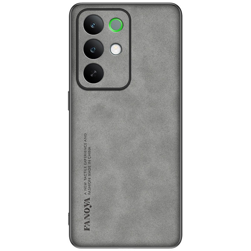 กรณีสําหรับRealme C85 C85Proหนังแกะหนังกันกระแทกด้านหลังสําหรับRealme C85 Pro 15XธรรมดาPUหนังMatteกันชนTPUกรอบนุ่ม - รูปที่ 5