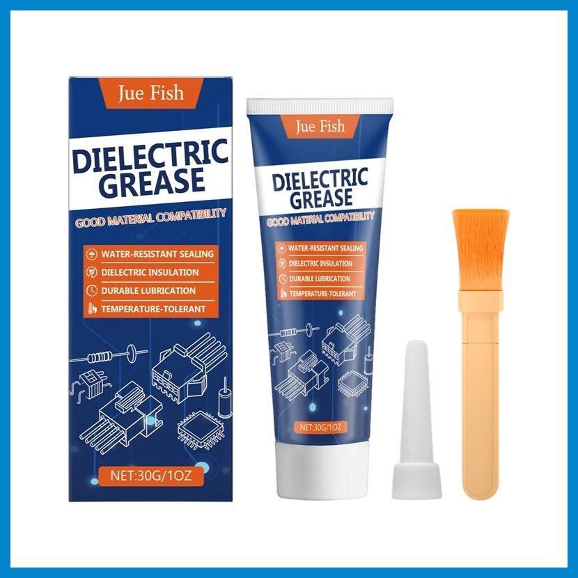 Dielectric Grease สําหรับตัวเชื่อมต่อไฟฟ้าน้ํามันหล่อลื่นรถยนต์ประสิทธิภาพสูงพร้อมแปรงขั้วแบตเตอรี่ yunt1th