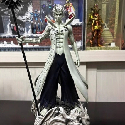 [DW] Naruto Six Paths Madara & Obito 38cm Dual Statue, Boxed Collectible Model