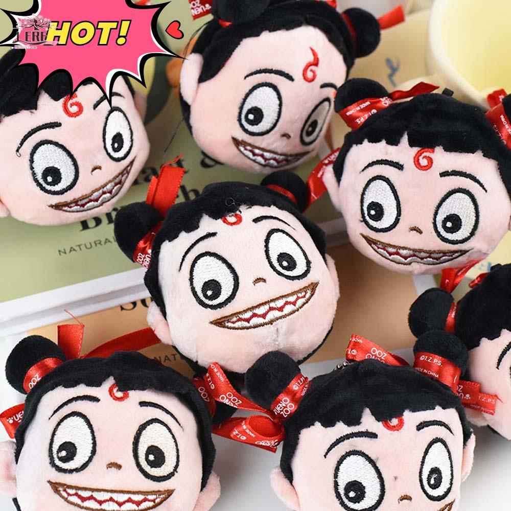 JEREMY1 NeZha 2 พวงกุญแจรูป, อะนิเมะภาพยนตร์ NeZha 2 กระเป๋าเป้สะพายหลังแขวน NeZha 2 ตุ๊กตาพวงกุญแจ,