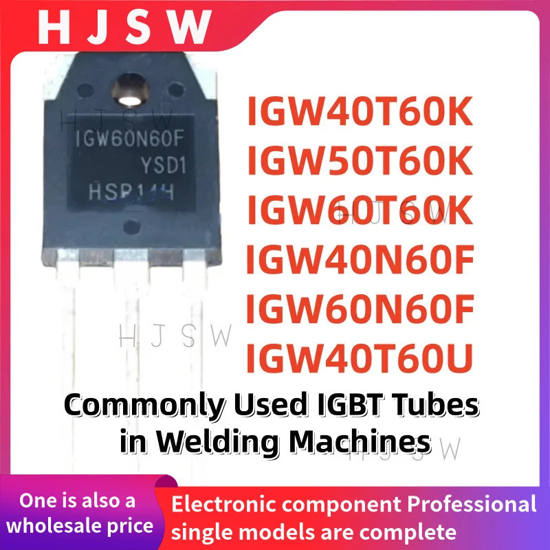 5PCS IGW40T60K IGW50T60K IGW60T60K IGW40N60F IGW60N60F IGW40T60U IGDW TO-3P ทั่วไปใช้ หลอด IGBT ในเค