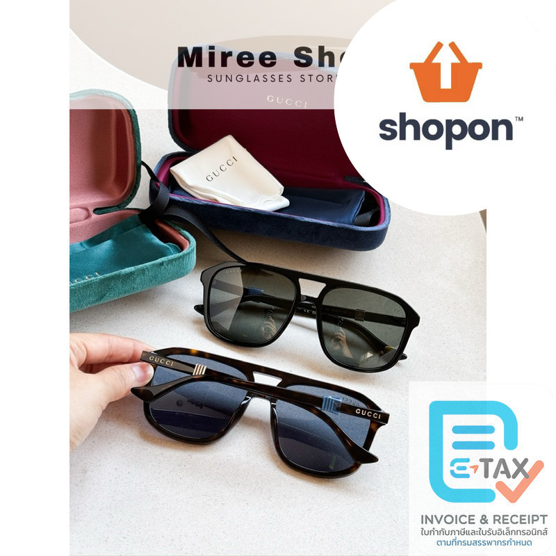 Gucci Acetate Aviators ทรงนักบินสุดเท่ GG1494S