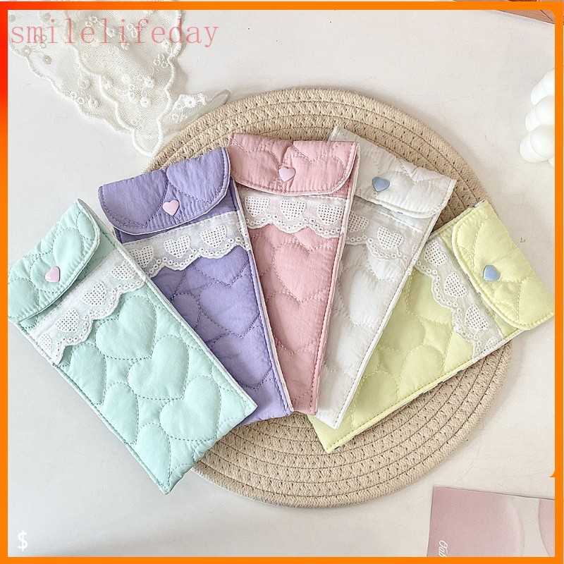เคสแว่นตา Quilted Love Heart - กระเป๋าใส่แว่นกันแดดป้องกันรอยขีดข่วนแบบนุ่ม, กระเป๋าเก็บของแบบพกพาสําหรับแว่นตาและอุปกรณ์ขนาดเล็ก