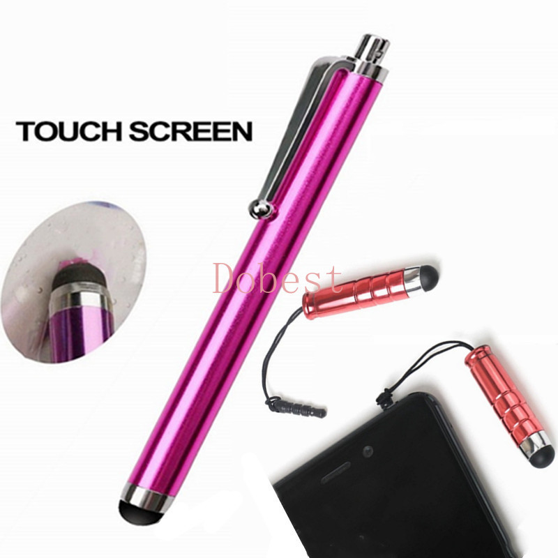 ปากกาสไตลัสสําหรับปากกาเสียบฝุ่นเชือกเส้นเล็กหน้าจอสัมผัสแบบ Capacitive สําหรับโทรศัพท์สําหรับแท็บเล็ต