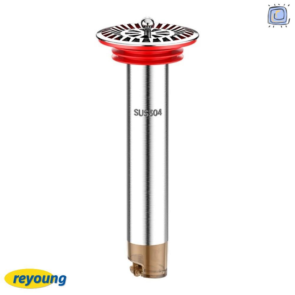 แกนท่อระบายน้ําชั้น REYOUNG, ติดตั้งง่ายแมลงหลักฐานที่ถอดออกได้ซีล Stopper, สะดวกป้องกันกลิ่นการควบคุมท่อระบายน้ํากรองปลั๊กน้ําอุปกรณ์ท่อระบายน้ํา