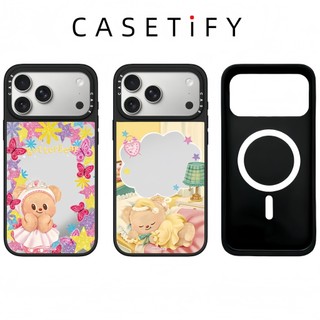 แม่เหล็กฝันหมีกระจกเคสโทรศัพท์สําหรับ ไอโฟน 17 มือโปร สูงสุด 17 16 15 14 13 12 11 กันกระแทกป้องกันปลอก