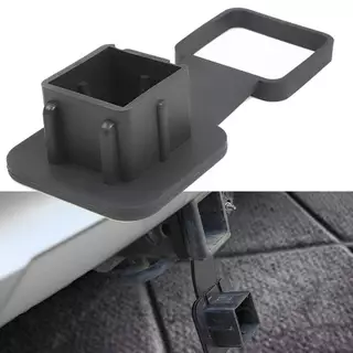 JackeyLovezz ยาง 2 นิ้วลากจูง Hitch ครอบคลุมอเนกประสงค์ Trailer Hook Plug สําหรับ Superior Dust Guard และความทนทาน TH