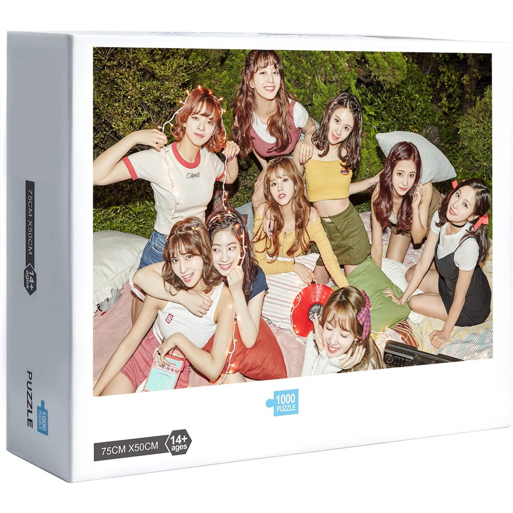 Twicetagram LIKEY จิ๊กซอว์ปริศนา 300 500 1000 ชิ้นตกแต่งบ้านของขวัญเกม