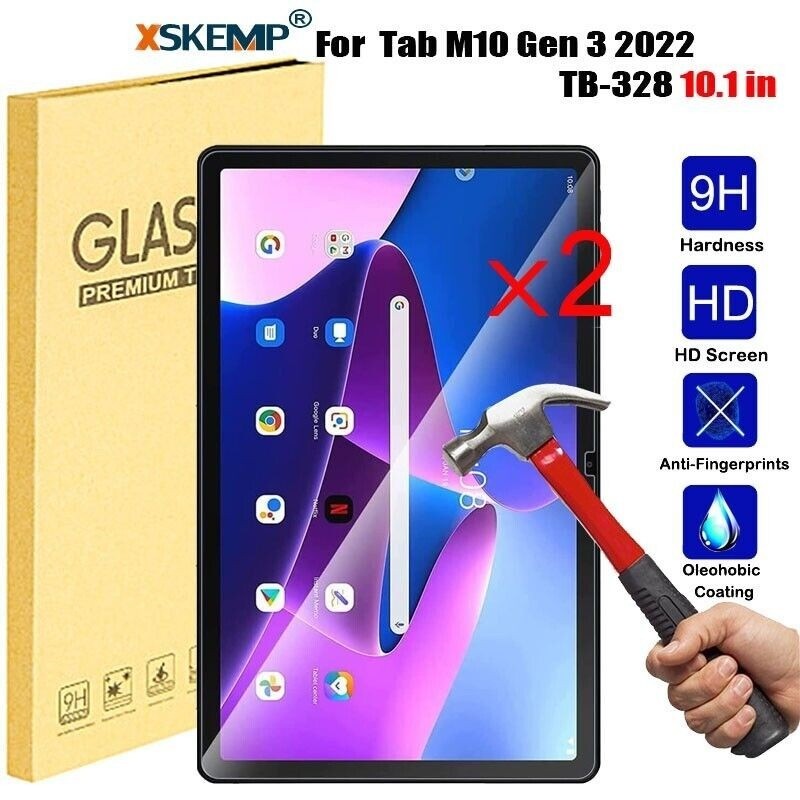 1-2PCS HDป้องกันหน้าจอกระจกนิรภัยสําหรับLenovo Idea Tab Pad 11 K10 100 P10 P11 P12 Pro Extreme Plus Gen 2 TB-X705 11.0 12.1 12.7 13.0 11.5 12.6 Matteป้องกันหน้าจอฟิล์ม