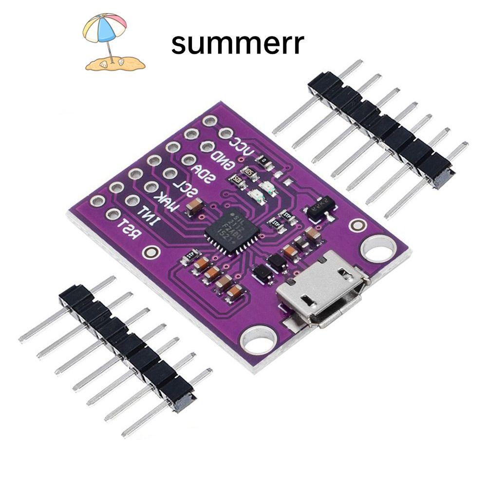 SUMMERR โมดูลการสื่อสาร, MCU-2112 USB ถึง SMBus I2C CP2112 บอร์ด Debug, บล็อกเซนเซอร์ 2.0 MicroUSB 2