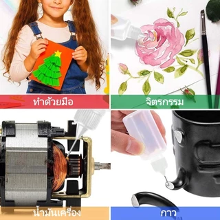 Feiyangขวดกาวพกพา 10-100 มล. ขวดเติมน้ำมัน ขวดเข็ม ขวดเติมน้ำมันใสปลายเข็ม กระปุกน้ำมันเข็ม