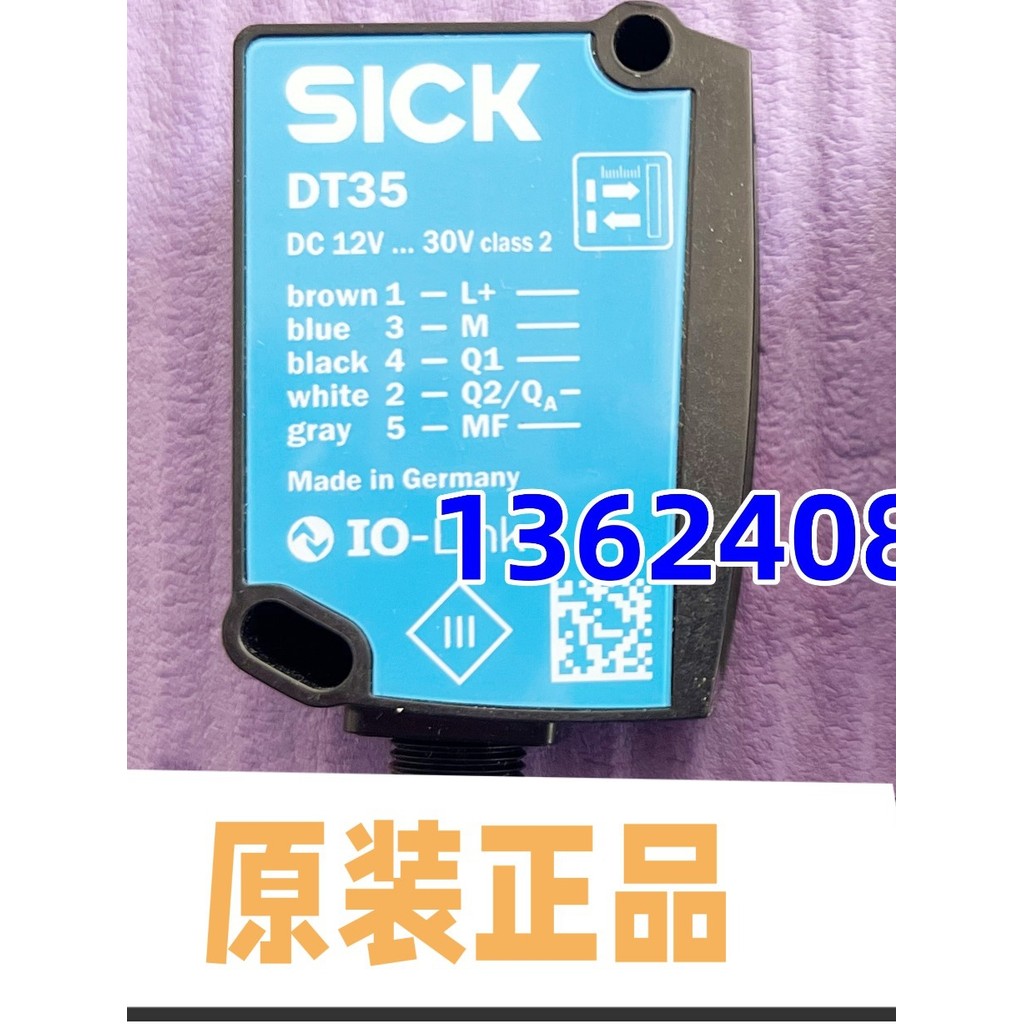 ยี่ห้อใหม่แท้เยอรมัน SICK SICK DT35-B15251 เลเซอร์เรนจ์ไฟเซนเซอร์ 1057652