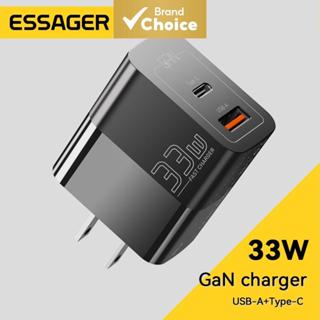 Essager ที่ชาร์จ USB C 33W GaN Type C PD ชาร์จเร็ว สําหรับ i…