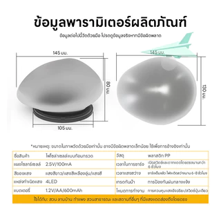 ไฟโซล่าเซลล์ โคมไฟหิน พลังงานแสงอาทิตย์ รูปหินก้อน ไฟสนามหญ้ากันน้ำ มี3สี เปิด-ปิดอัตโนมัติ ตกแต่งทางเดินบ้านและสวน