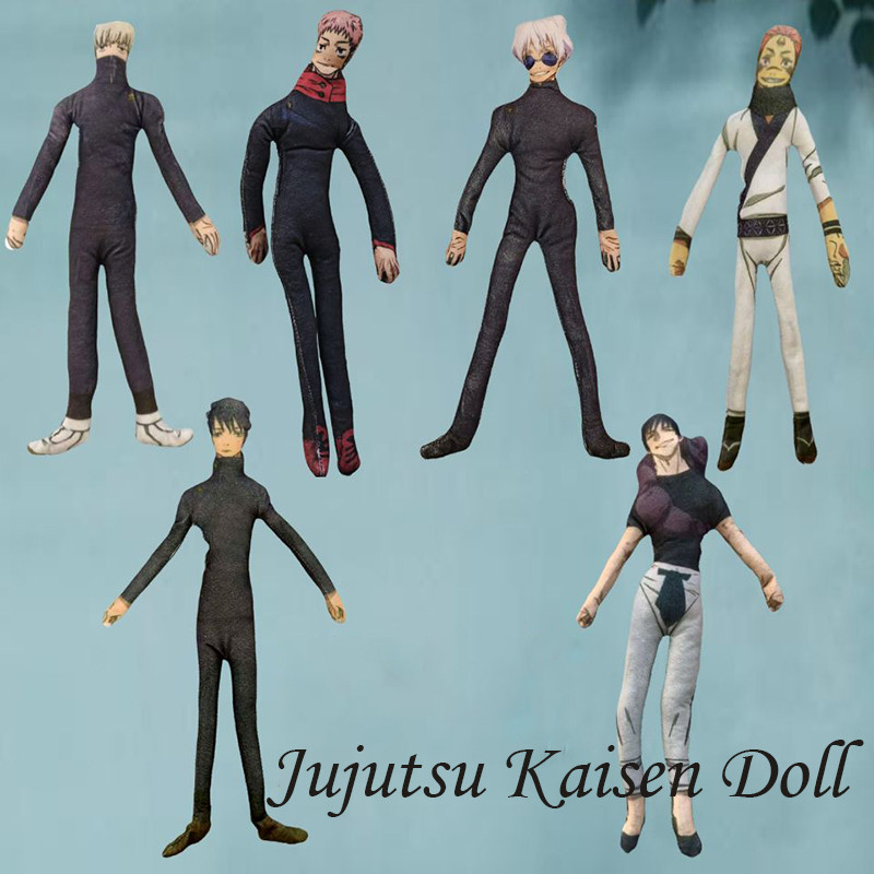 Jujutsu Kaisen ตุ๊กตาเคลื่อนย้ายได้ตลก Gojo Satoru ของเล่น Shapeshift รูปคอสเพลย์ movable บทคัดย่อลวดโครงกระดูกของเล่นเด็กของขวัญ