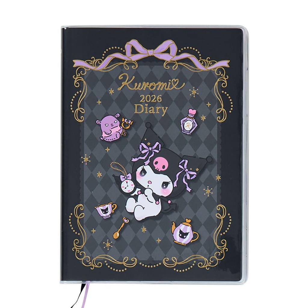 Sanrio B6 Diary 2026 Block Weekly Monthly Schedule Book Oct Start Sanrio Characters