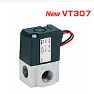 3 Series โดยตรงประเภท VT307-5G1-02SMC ปิดผนึก VT307 Pass วาล์วที่นั่ง Solenoid วาล์วยืดหยุ่นวาล์ว VA