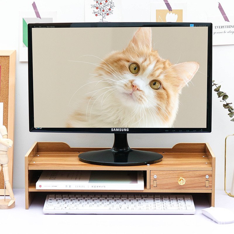 ฐานแร็คยกระดับเดสก์ท็อป 3Y Office Storage หน้าจอยกระดับคอมพิวเตอร์เดสก์ท็อปหนา 36XR