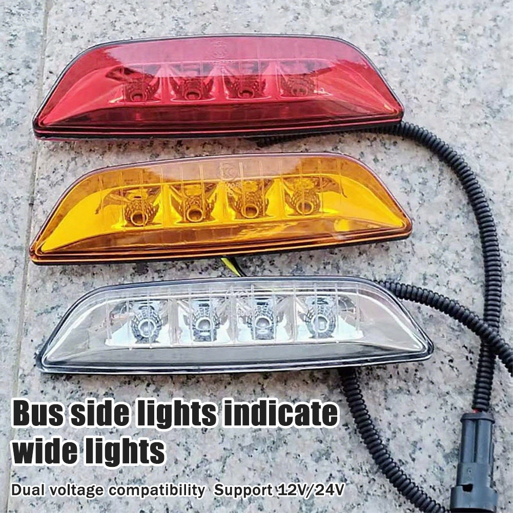 MS Sign Lights Mayang ไฟเลี้ยว Reting สําหรับรถบรรทุกรถบัส 12v 24v