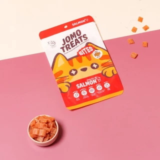 JOMO Treats ขนมแมว สูตรใหม่ หอม นุ่ม เคี้ยวเพลิน วัตถุดิบจากธรรมชาติ ดีต่อสุขภาพ ขนาด 25-30 กรัม