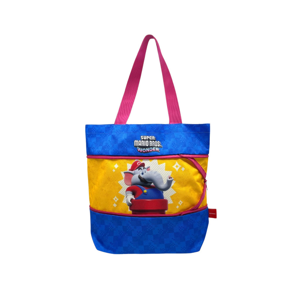 Nintendo Switch กระเป๋าสุดพิเศษ Super Mario Bros Wonder Expandable Shopping Bag