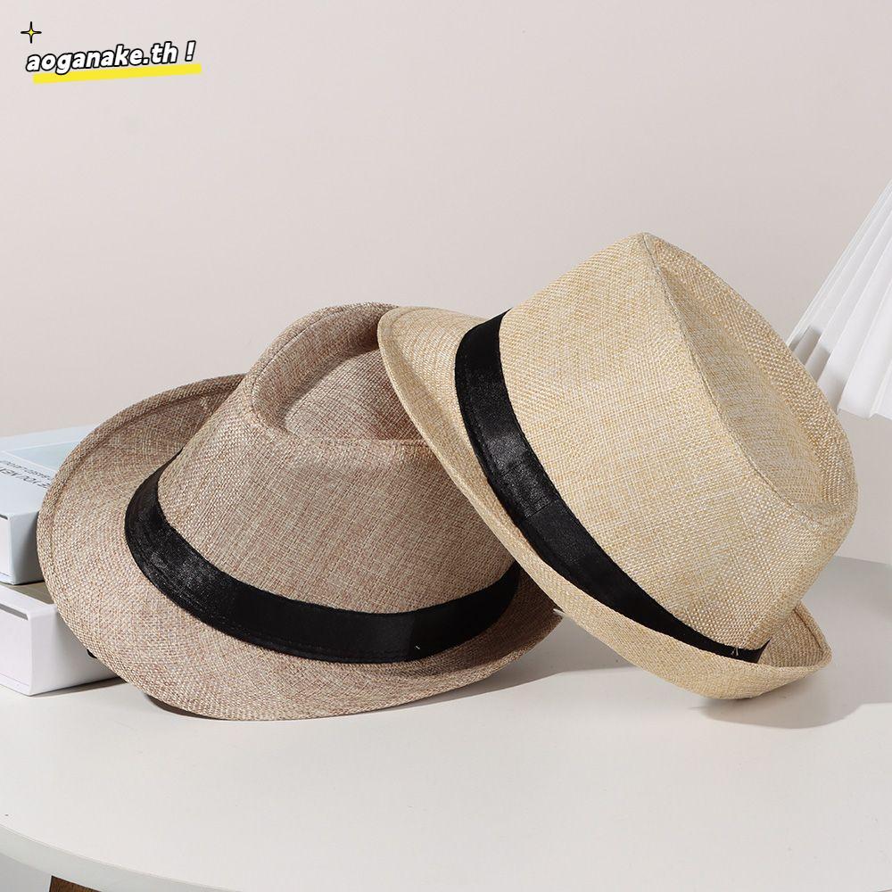 AOGANAKE Jazz Cap Fashion Spring Summer Autumn Soft Top Hats