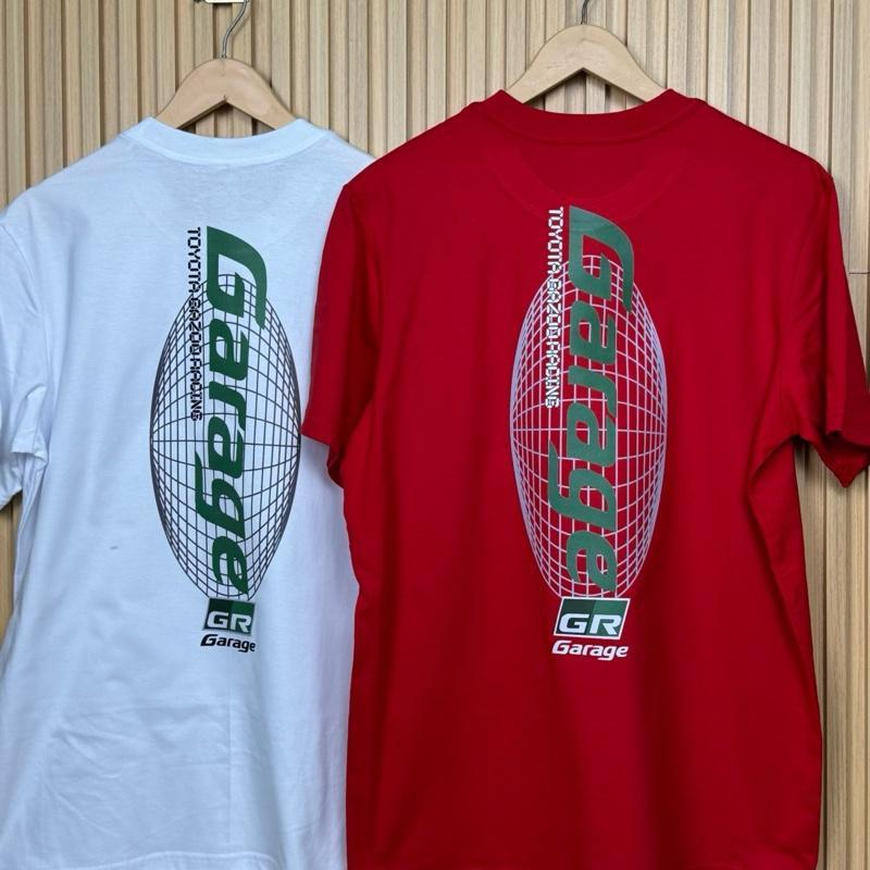 ทีเชิ้ต GR GARAGE ซีรีส์แข่งรถญี่ปุ่นทันสมัย 100% ผ้าฝ้ายพรีเมียม คุณภาพสูง พิมพ์ด้านหน้าและด้านหลัง