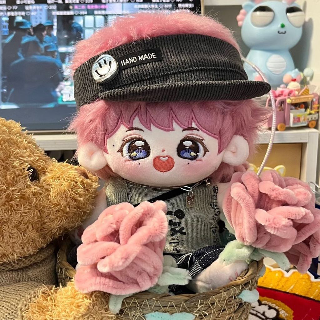 Pink Hair Smile Xiaoziyu Cute Ziyu Baby Ziyu Is Cotton Doll 20cm ธรรมดา20251214