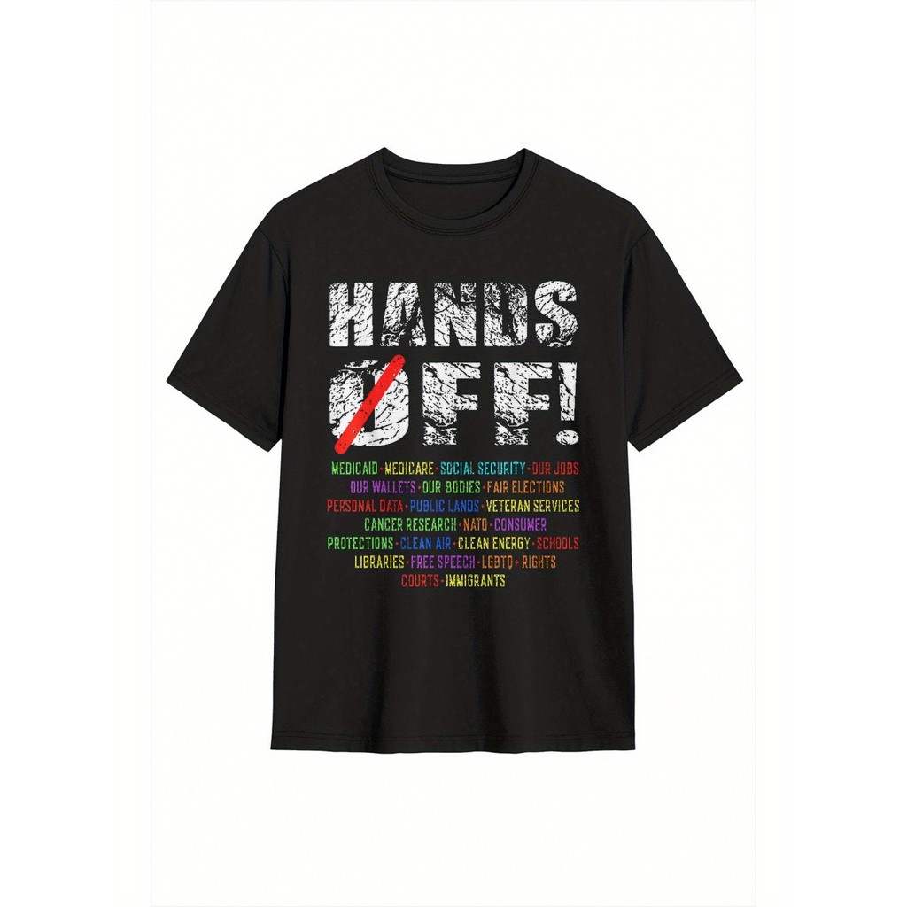 COD 2026Hands Off Social Security Protest Resist Save Democracy T-ShCOD 48VO