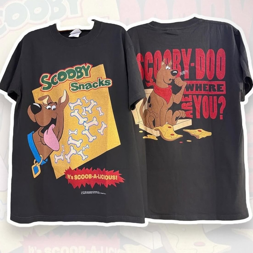 【 Scooby-Doo T-shirt 】 Scooby-Doo Unisex T-shirt Wearable Both Male, Female