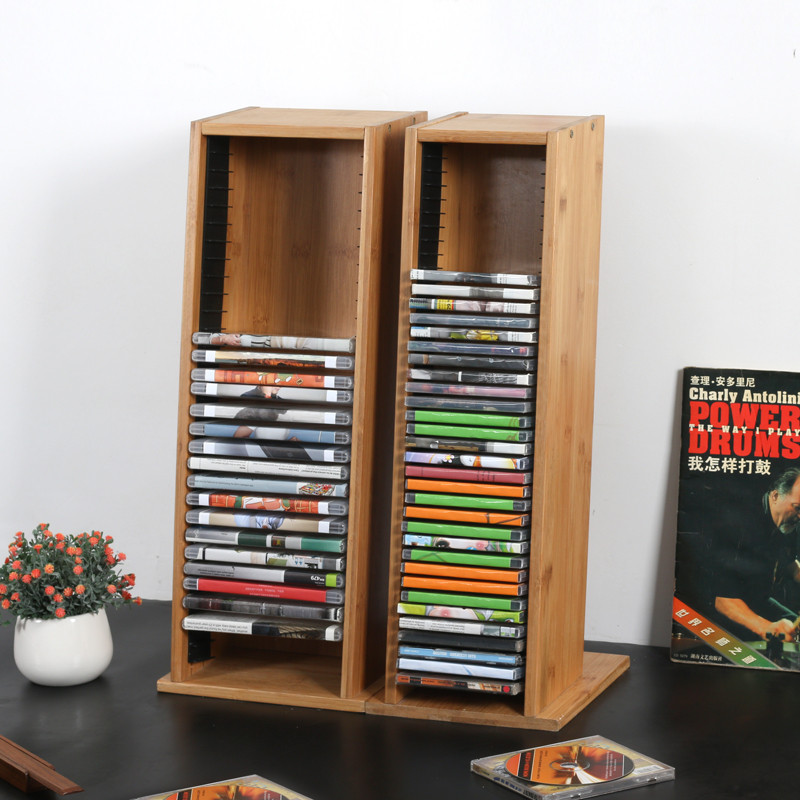 แผ่นเกม PS4 Rack CD Rack DVD Rack Disc Rack CD Rack ความจุขนาดใหญ่ CD Rack Vinyl Record Storage Rack