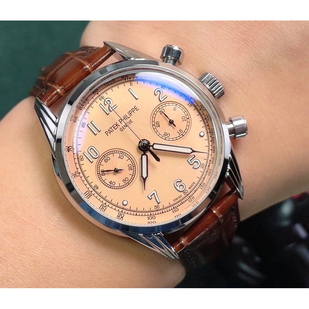 TW ผลิต Baida Purley Complex Function Chronograph Series 5172G-010 1 ⃣ ️ อุปกรณ์เปิดตัว [Fluorescent